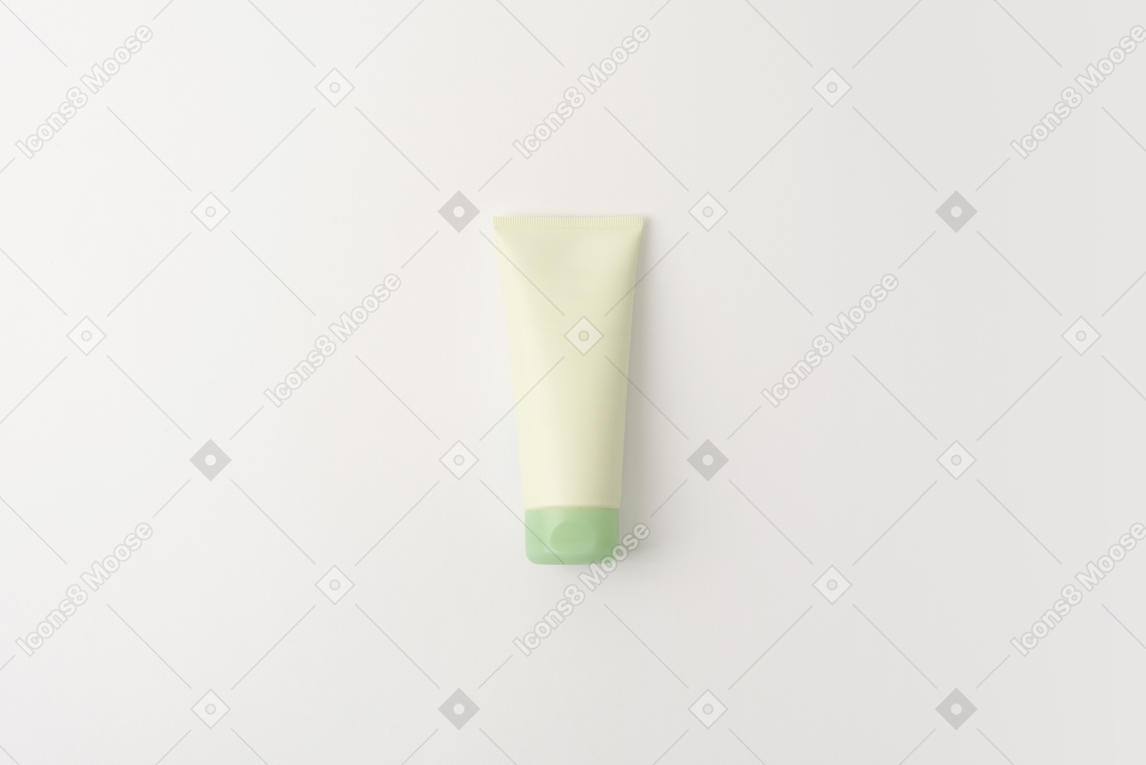 Hand cream tube mockup
