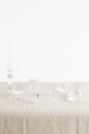 Glassware home collection