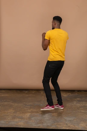 Man in casual clothes standing