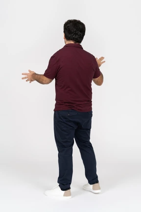 Man explaining something