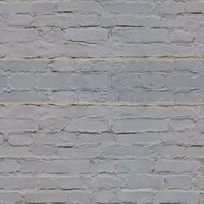 Texture de briques peintes en gris