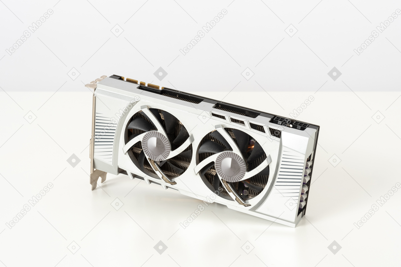 Video card on a white background