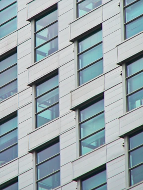 Windows of an office building