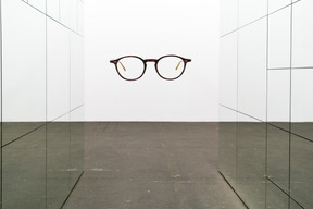 Mirrored walls and glasses