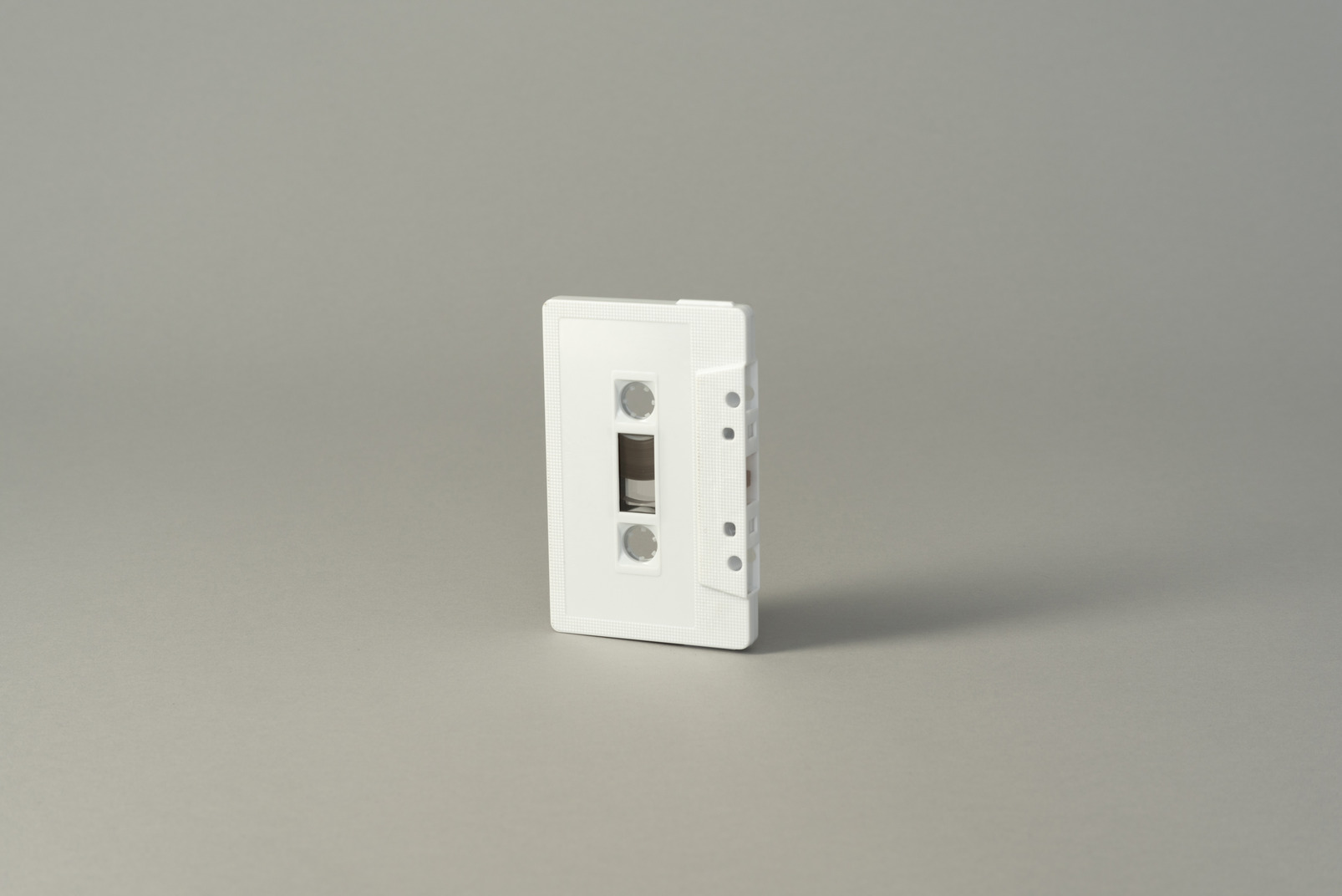 White audio cassette