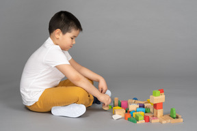 Children drawing  and coloring pictures