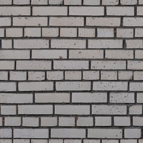 White bricks wall