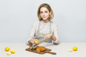 Cuisiner la tarte est un tel délice