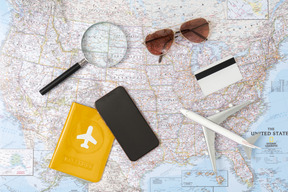 Grab your phone, shades, credit card and a passport, let's get lost somewhere in the usa