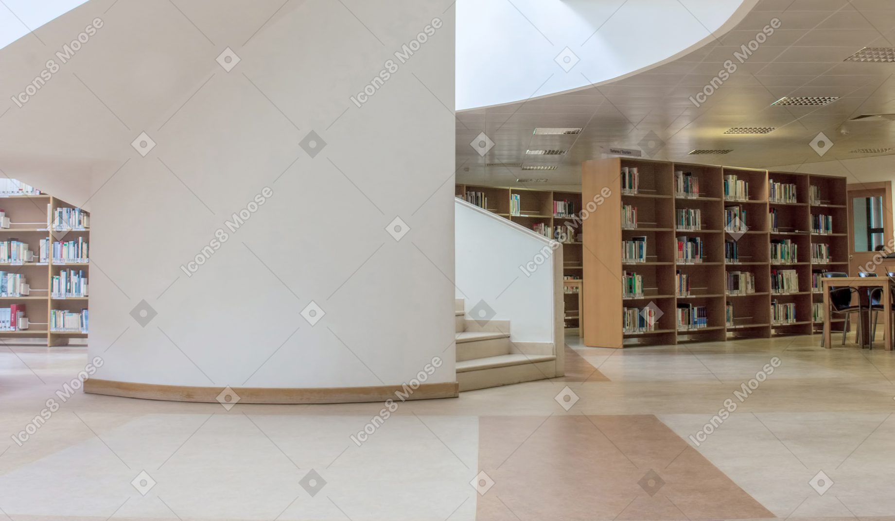 Library background