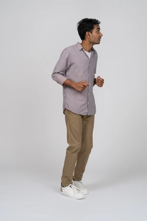 Man in casual clothes standing