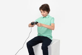 Adolescent, apprécier, jeux vidéo