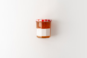 A jar of honey or jam