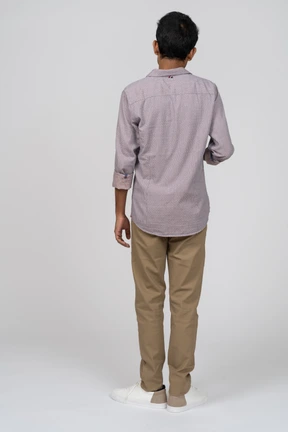Man in casual clothes standing