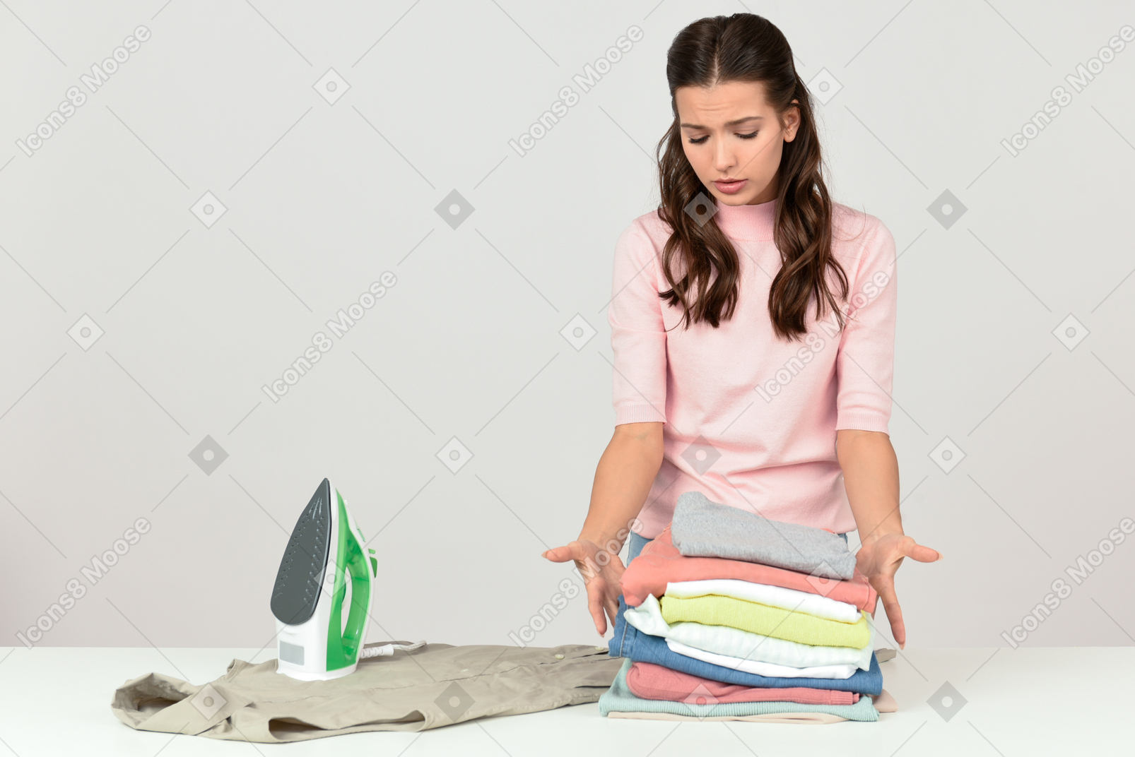I don't understand why the ironing takes me all day long