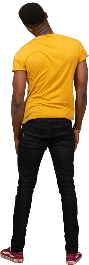 Man in casual clothes standing