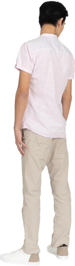 Man in casual clothes standing