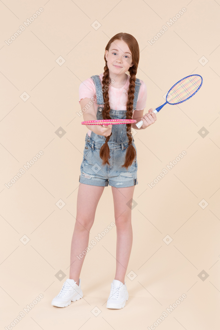 Wants to join me in tennis game?