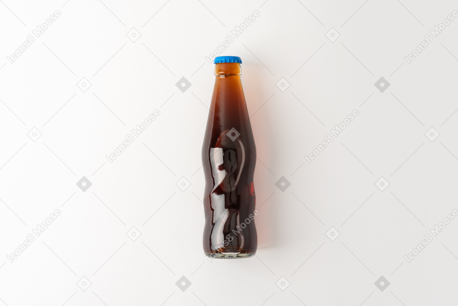 Glass bottle mockup