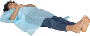 Child lying down