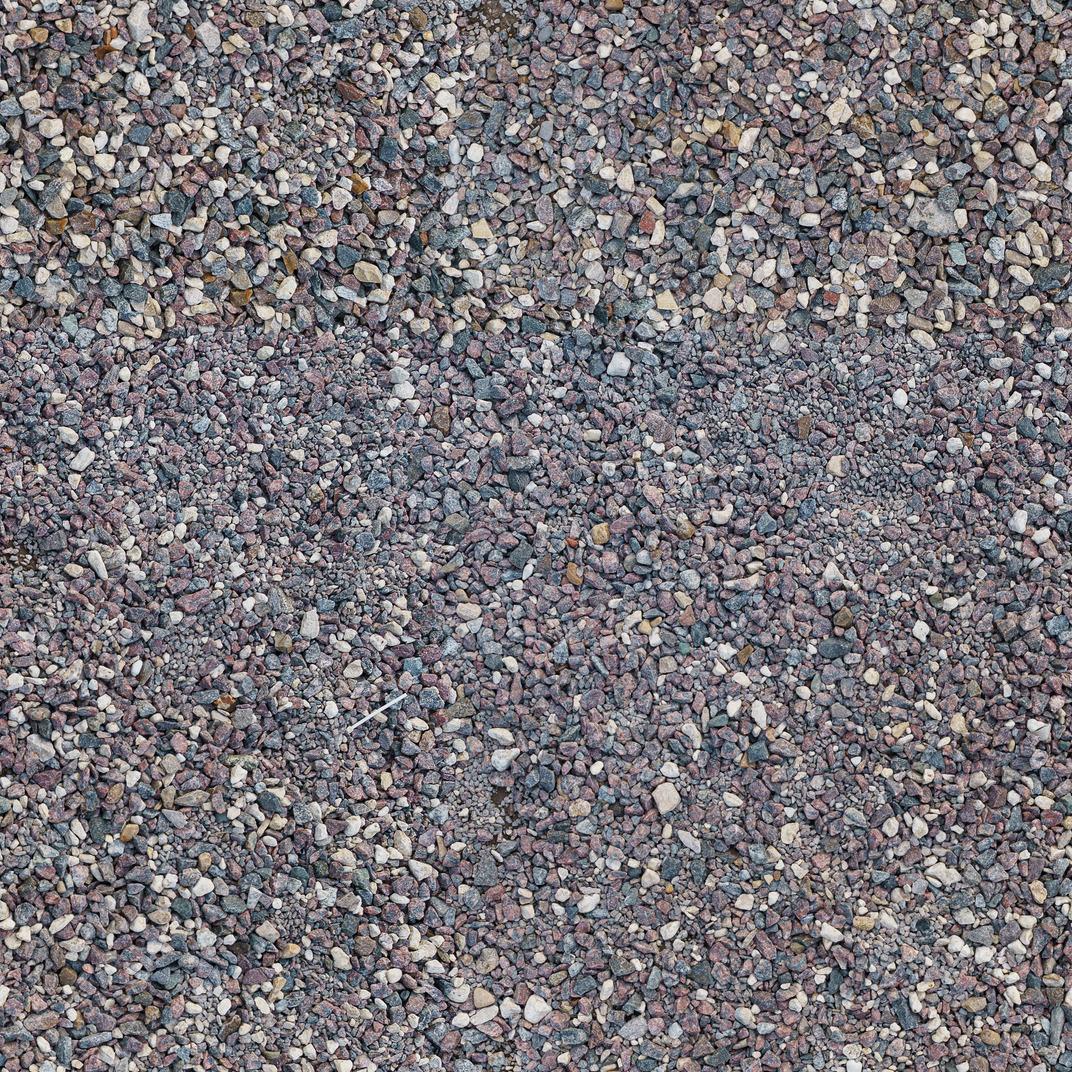 Dark gravel stones