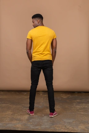 Man in casual clothes standing