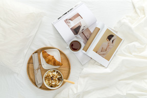 Breakfast in bed