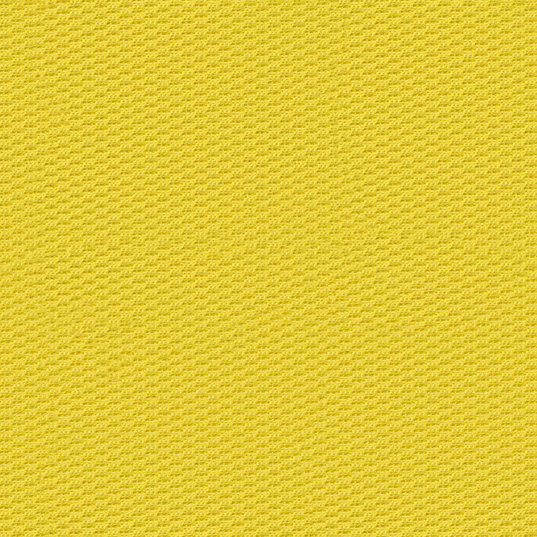 Close-up photo of yellow fabric