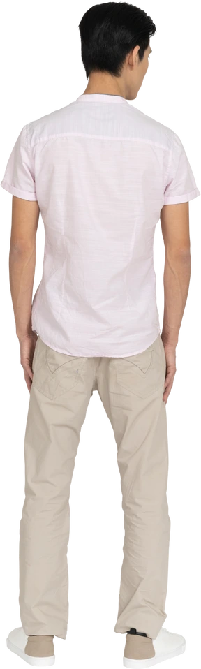 Man in casual clothes standing