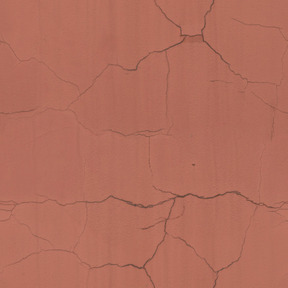 Бетонная стена окрашена в красный цвет