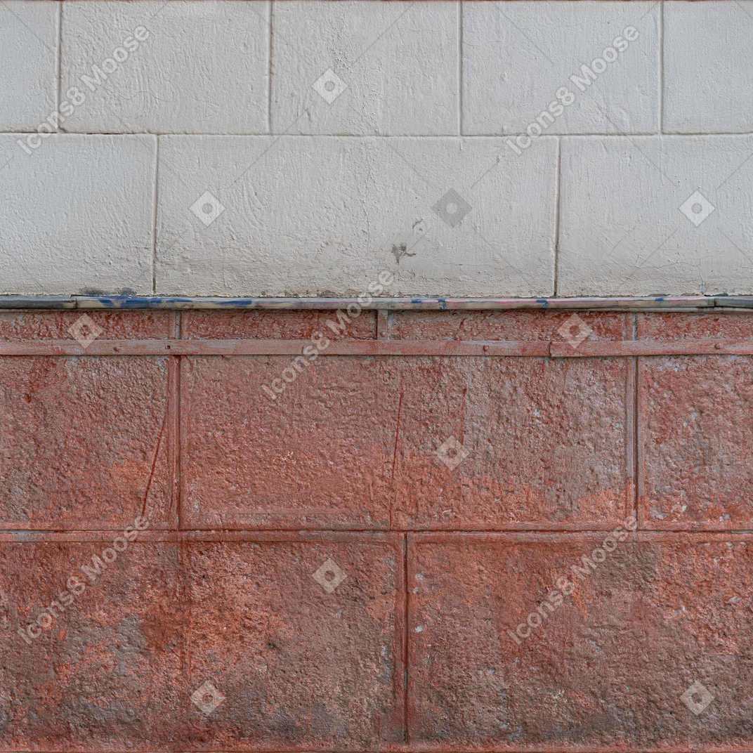 Painted bricks texture
