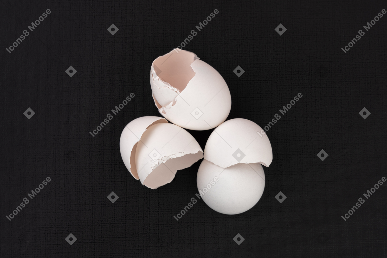 Eggshells in the dark