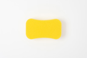 Yellow bath sponge