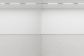 3d animation of a blank white background