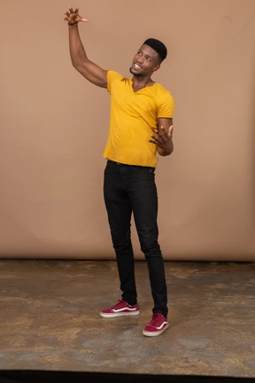 Man in casual clothes standing