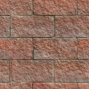 Texture de mur de briques rouges