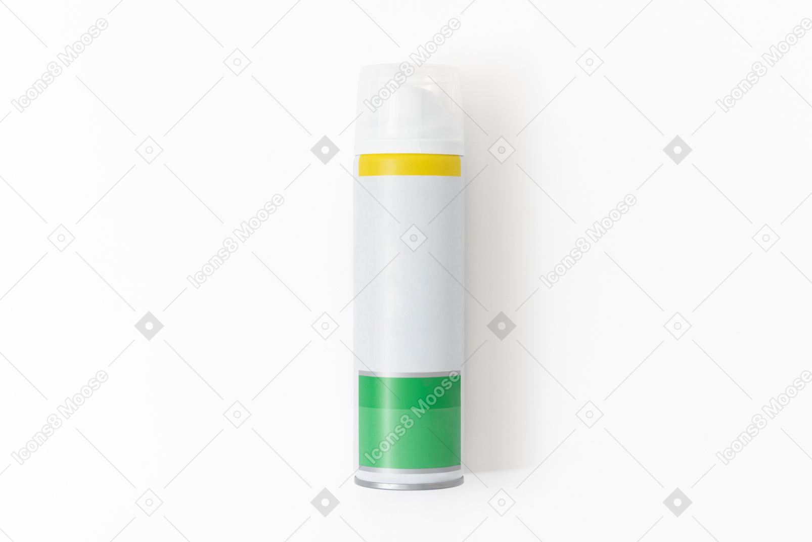 Maquete de garrafa desodorante