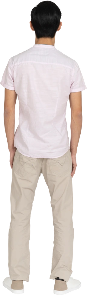 Man in casual clothes standing