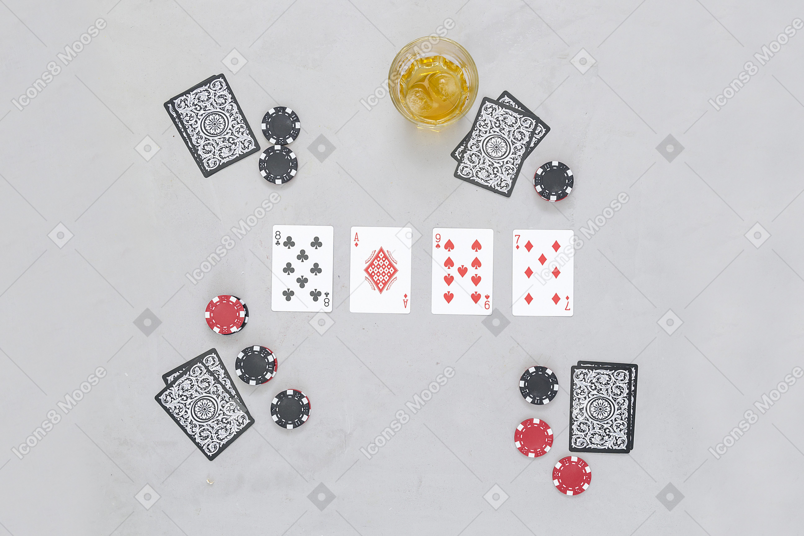玩纸牌游戏很有意思