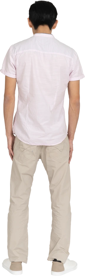 Man in casual clothes standing