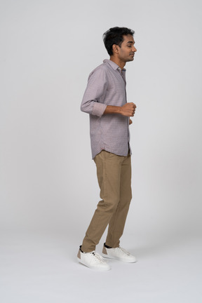 Man in casual clothes standing