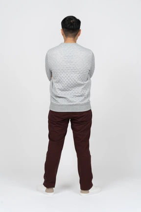 Man in casual clothes standing