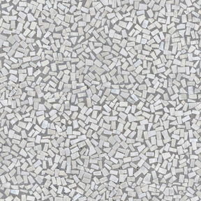 Piso de concreto cinza com textura de ladrilhos