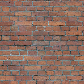 Red bricks wall texture