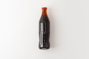 Glass bottle mockup