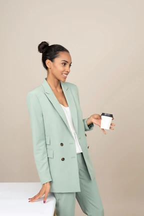 Coffee helps me to find business solutions