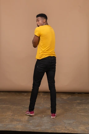 Man in casual clothes standing