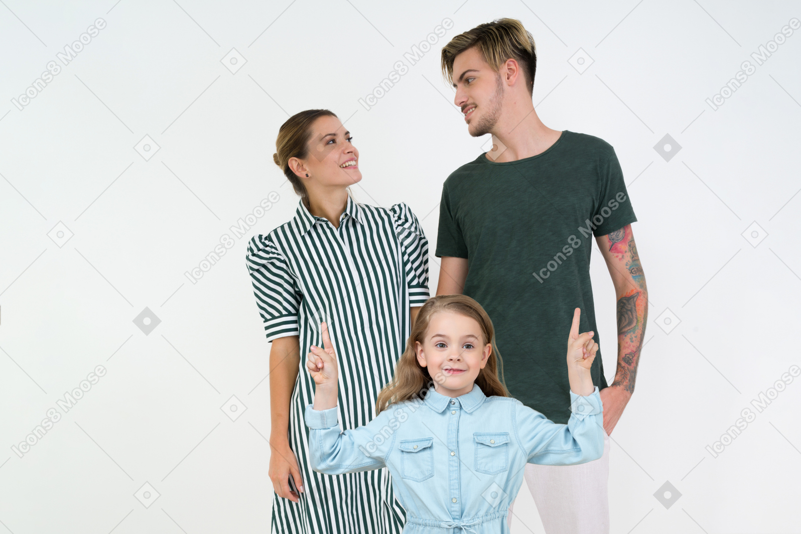Photo de famille avec les plus chers