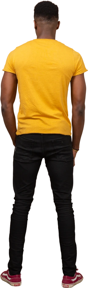 Man in casual clothes standing