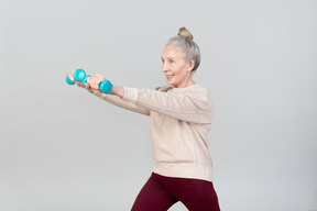 Age is no stop for active lifestyle